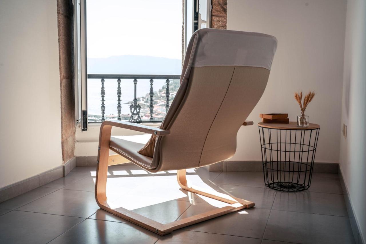 Casa En Muros Con Preciosas Vistas Al Mar 外观 照片