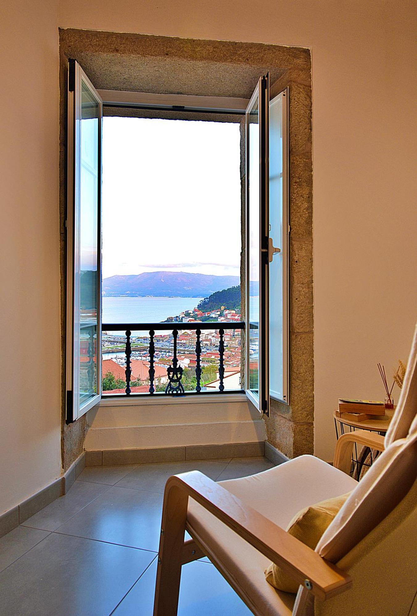 Casa En Muros Con Preciosas Vistas Al Mar 外观 照片
